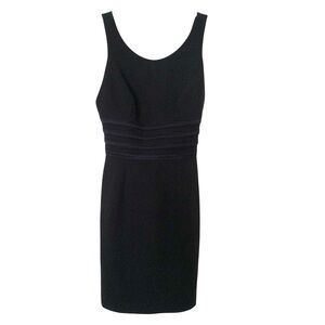 Vintage Cache Black Women’s Size 4 Caged Cut Out Back Mini Cocktail Dress